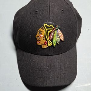 Embroidered Black Cap with Colorful Design